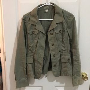 Ann Taylor Army Jacket